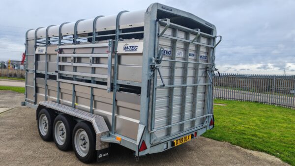 M-Tec 16ft Flatbed trailer – tri axle in stock