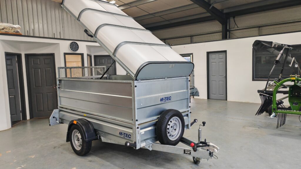 M-TEC Single Axle Canopy Trailer