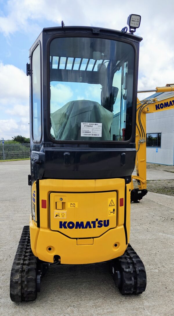 NEW KOMATSU PC16-R 3 CAB MINI EXCAVATOR